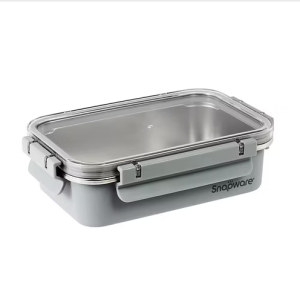 【Snapware康寧密扣】Eco Wave 輕食感可微波不鏽鋼保鮮盒1020ml