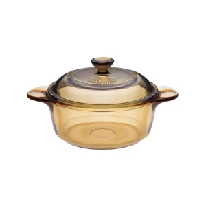 【康寧餐具Visions】0.8L晶彩透明鍋